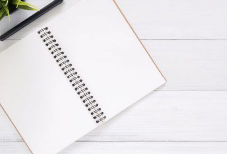 Planning - White Blank Notebook