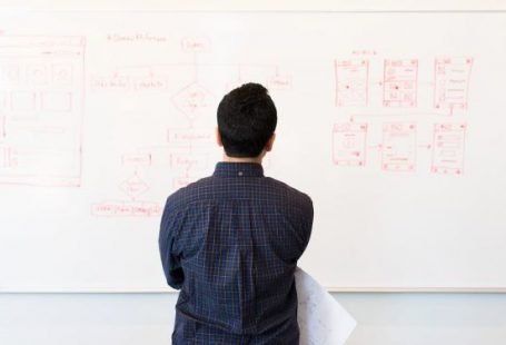 Planning - Man Standing Infront of White Board