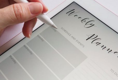 Planning - Person Holding White Stylus