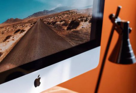 Branding - Close-Up Photography of iMac Turned On