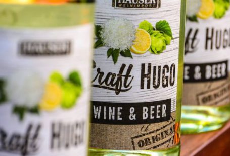 Branding - Hauser Craft Hugo Wine and Beer Bottles