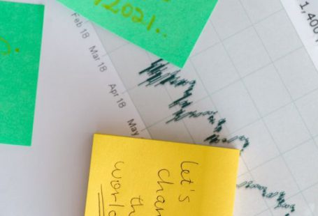 Investor - Yellow Sticky Note on White Paper
